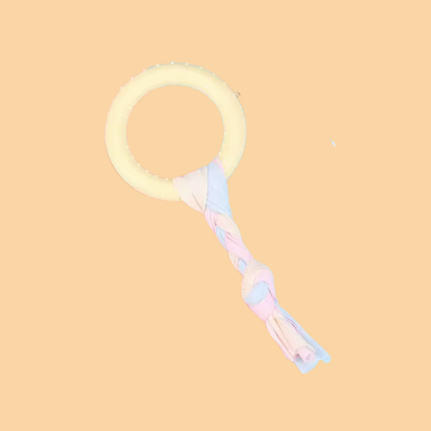 Rubber & Rope Toy - Small