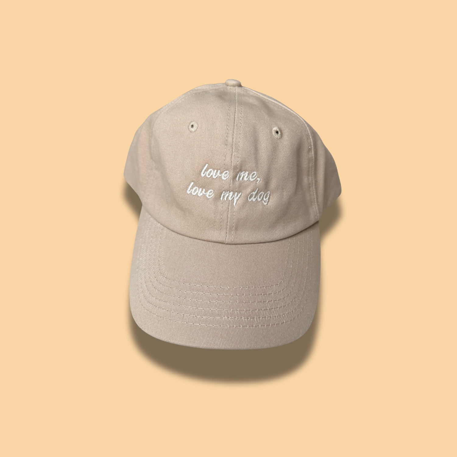 Cap - love me, love my dog