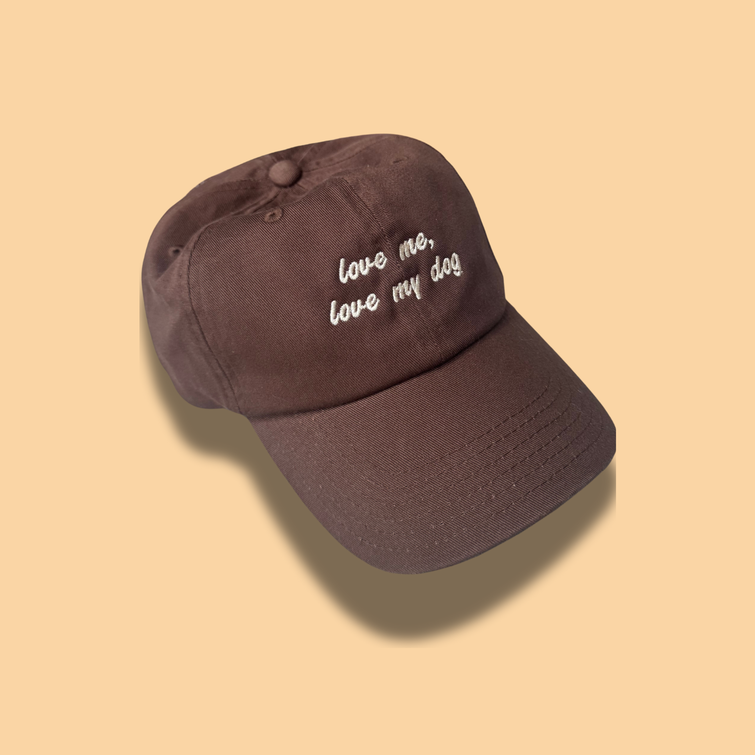 Cap - love me, love my dog