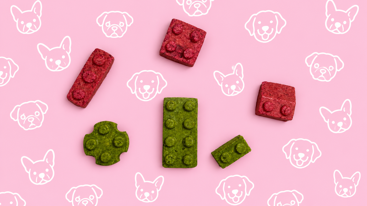 Lego blocks - goat milk