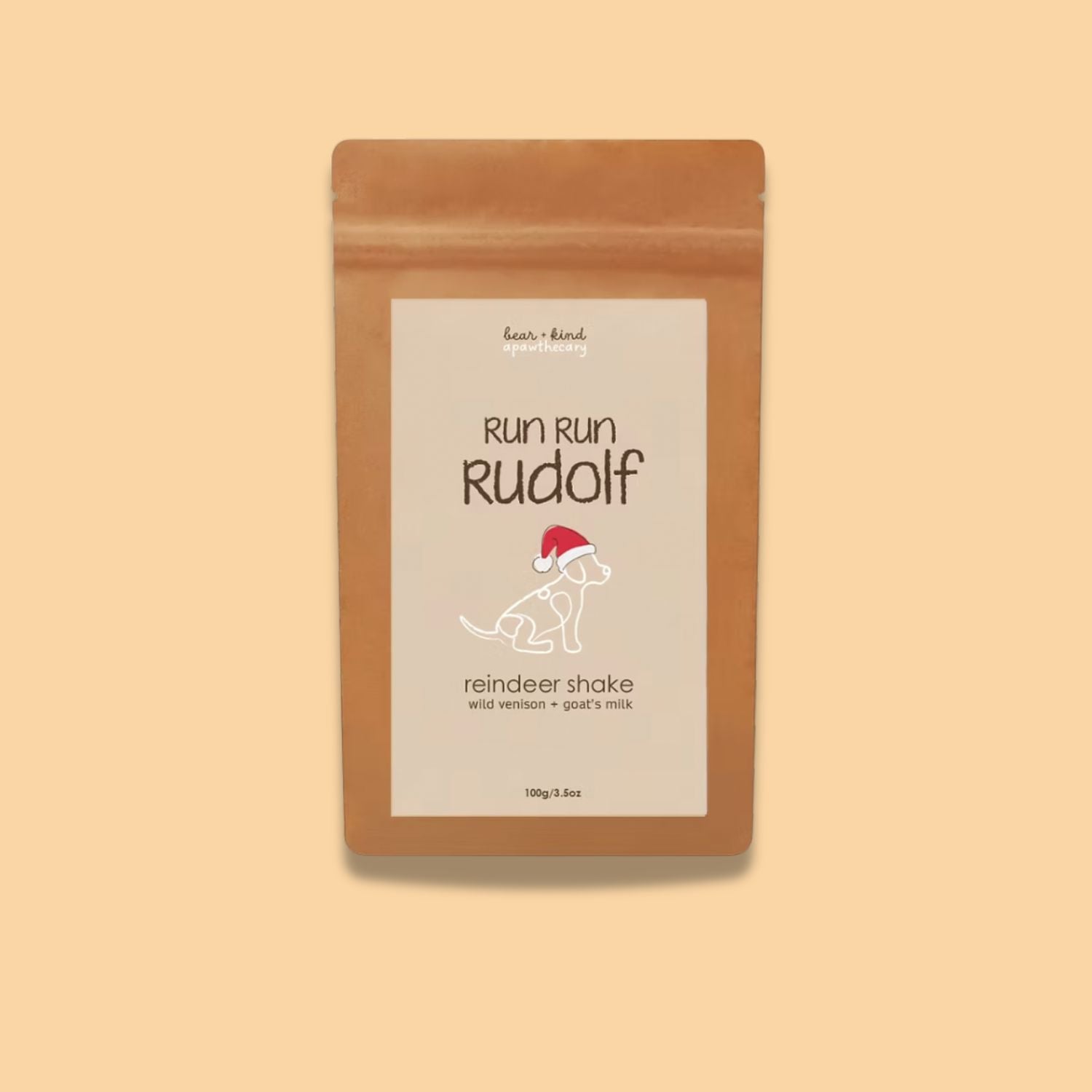 Run Run Rudolph - Venison & Goat Milk Shake